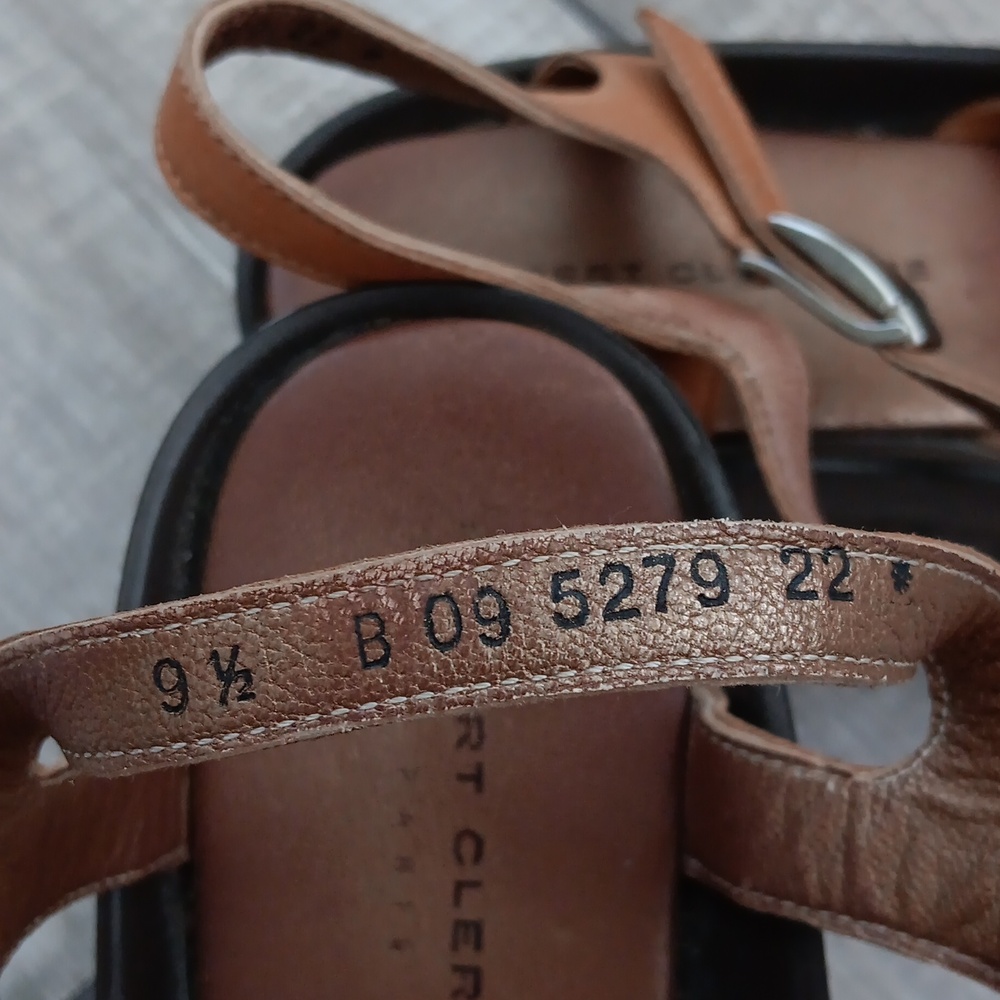 ROBERT CLERGERIE..FUNKY SANDALS..SIZE 9.5 - Picture 8 of 11